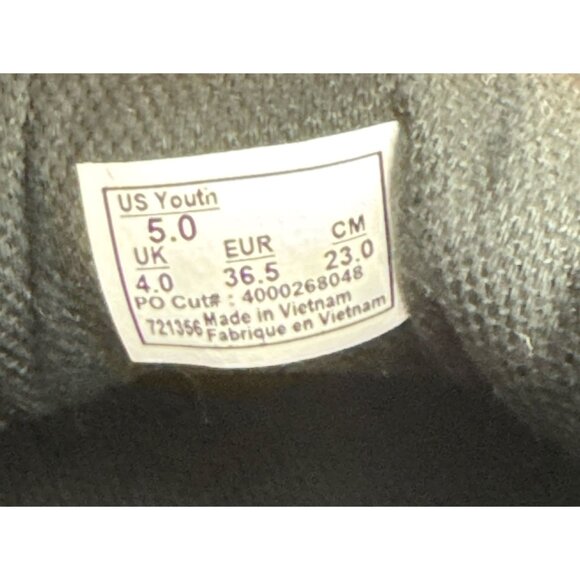 Vans Atwood Canvas Gray/Black Youth Shoes Casual Skate Sneakers Size 5 - Picture 5 of 11